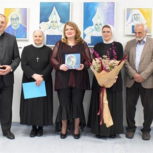 ​Otvorena izložba hrvatskih svetaca s. Zdravke Milić u Sesvetama